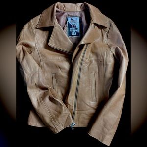 F & R ALTA Brown Leather Jacket